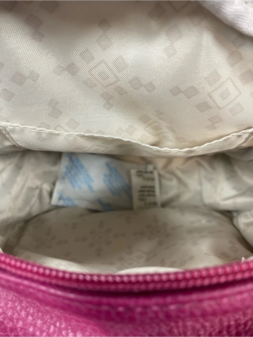 Jewell by Thirty One Mini Pebbled Backpack in Fuchsia